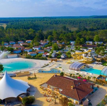 Chalet Camping Les Vignes Lit et Mixe Bagian luar foto