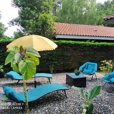 Chalet Camping Les Vignes Lit et Mixe Bagian luar foto