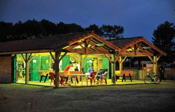 Chalet Camping Les Vignes Lit et Mixe Bagian luar foto