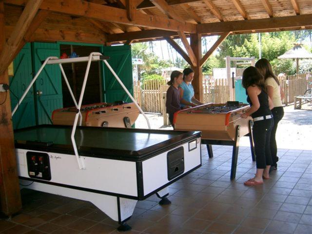 Chalet Camping Les Vignes Lit et Mixe Bagian luar foto