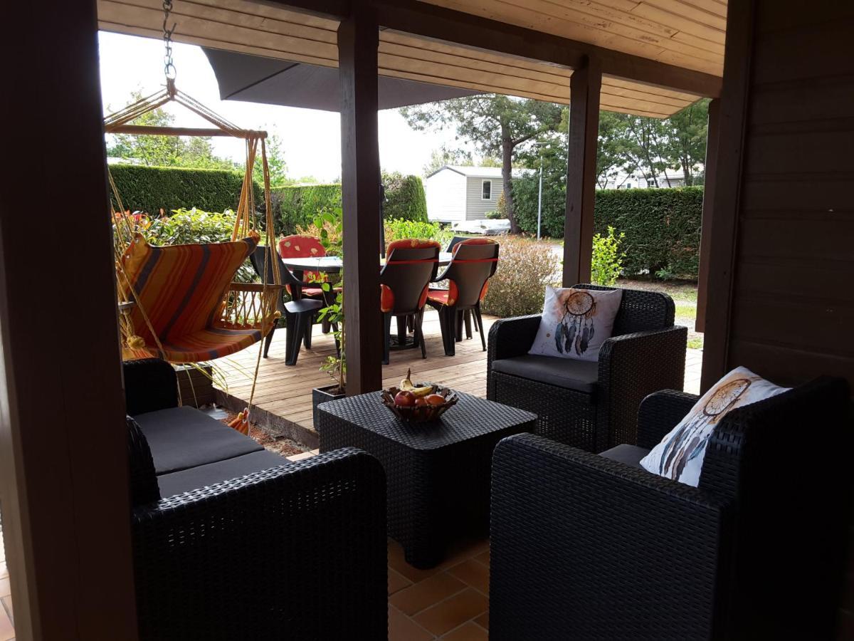 Chalet Camping Les Vignes Lit et Mixe Bagian luar foto
