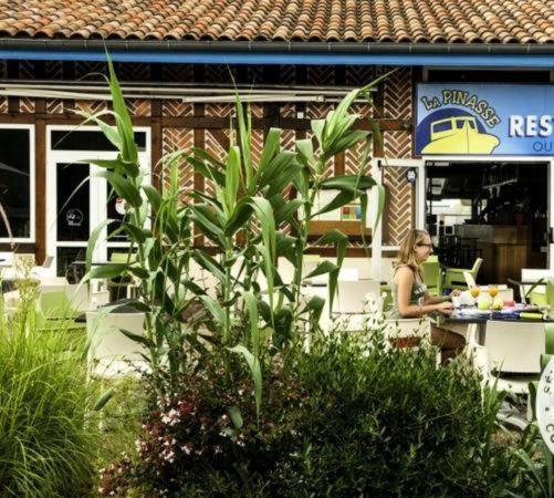 Chalet Camping Les Vignes Lit et Mixe Bagian luar foto