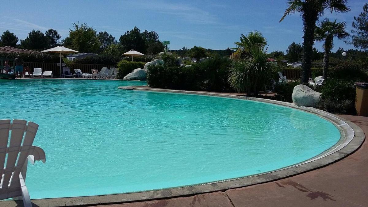 Chalet Camping Les Vignes Lit et Mixe Bagian luar foto