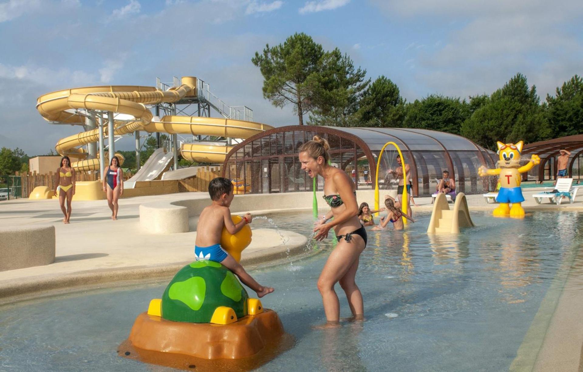 Chalet Camping Les Vignes Lit et Mixe Bagian luar foto