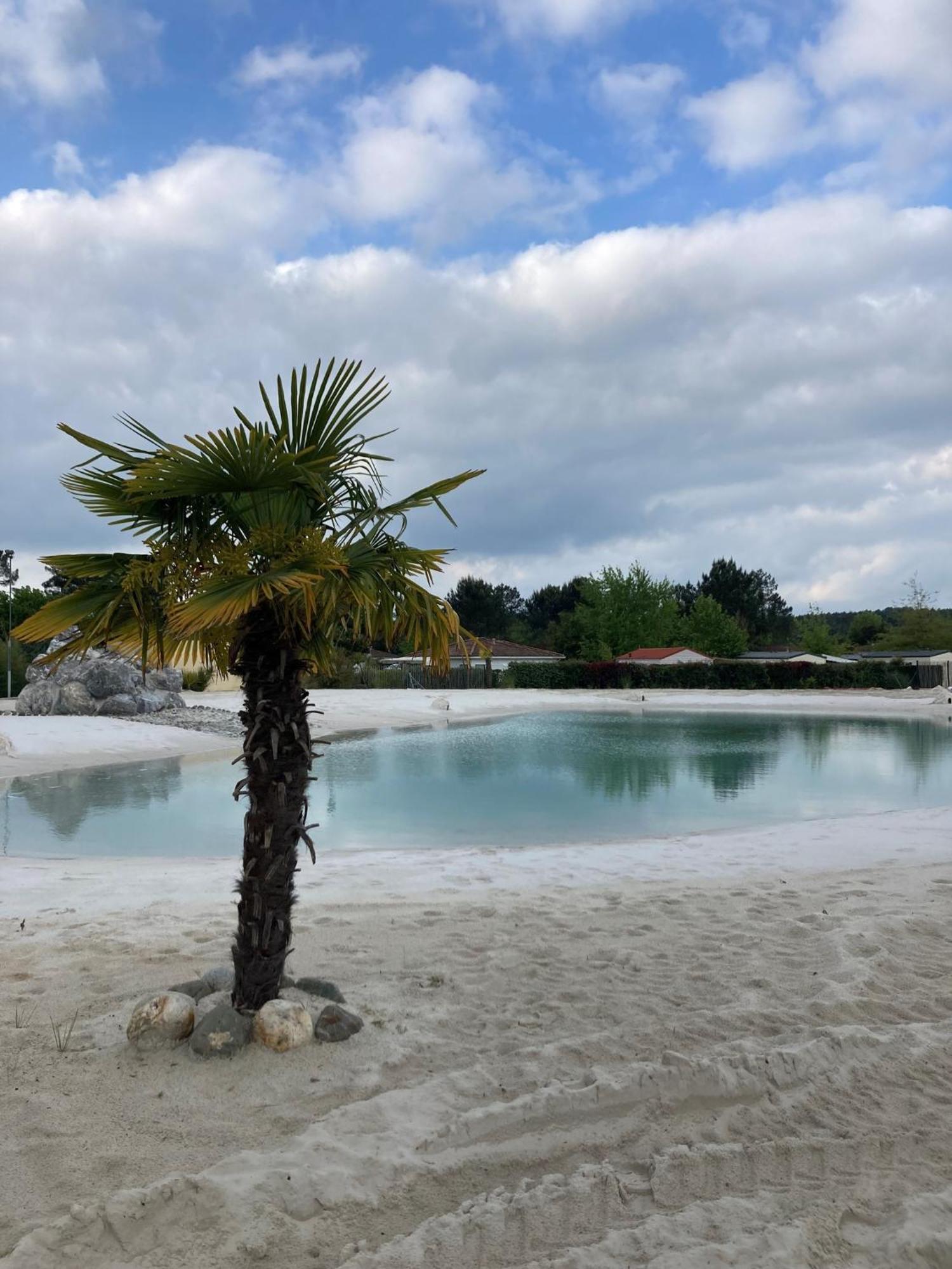 Chalet Camping Les Vignes Lit et Mixe Bagian luar foto