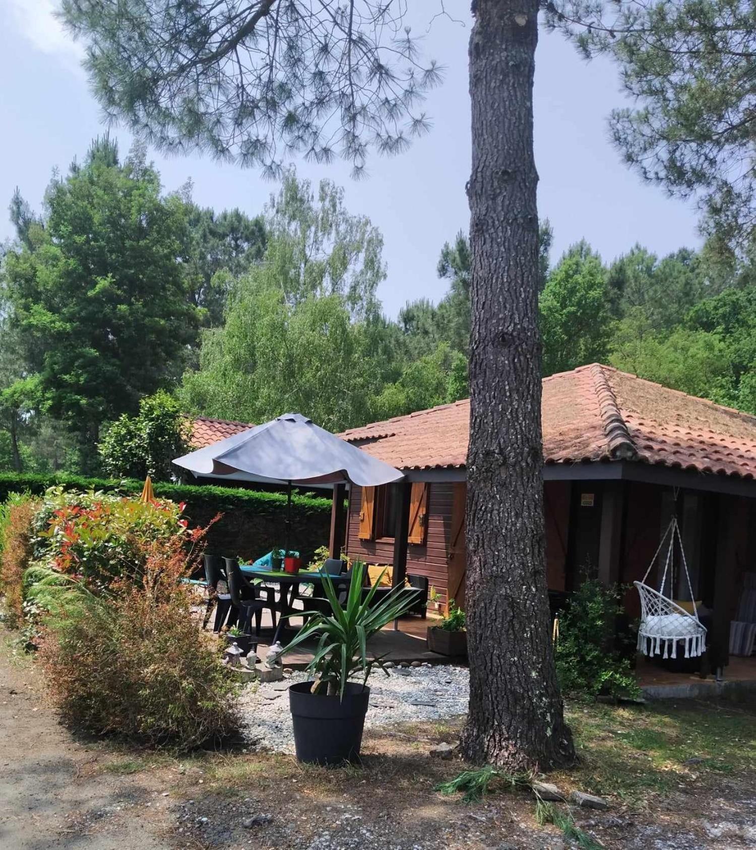 Chalet Camping Les Vignes Lit et Mixe Bagian luar foto