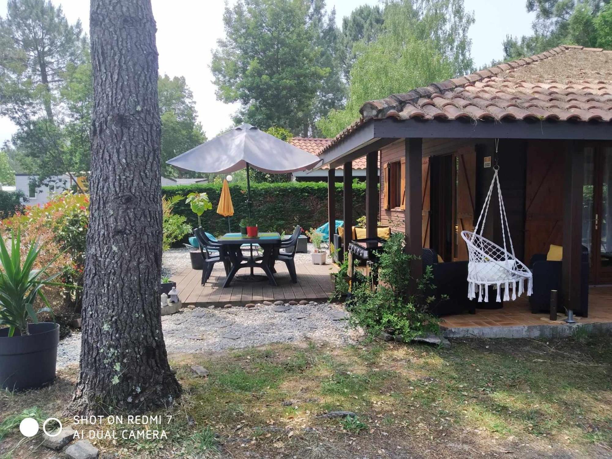 Chalet Camping Les Vignes Lit et Mixe Bagian luar foto